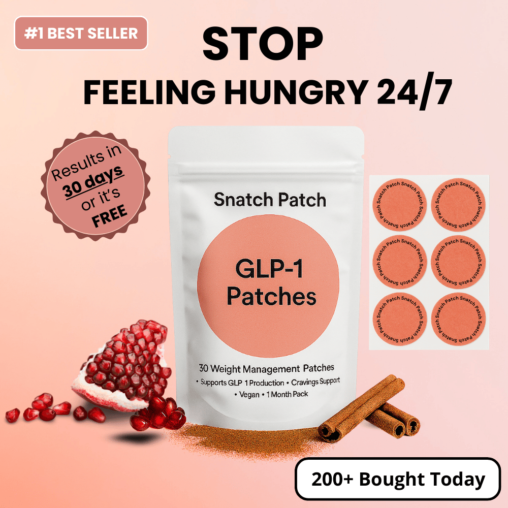 GLP-1 Patches: Shut Off Cravings For Natural Weight Loss